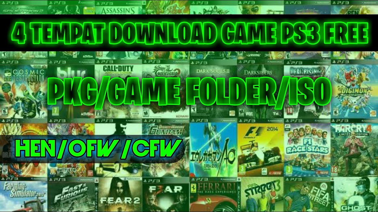 website tempat download game ps3